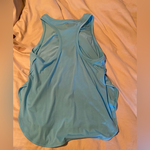 GAP Light Blue Racerback Tank Top - Picture 2 of 3